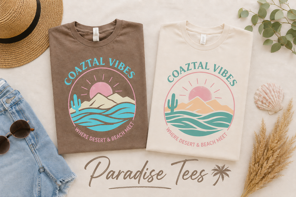 Pastel Paradise Tee (Full Front)