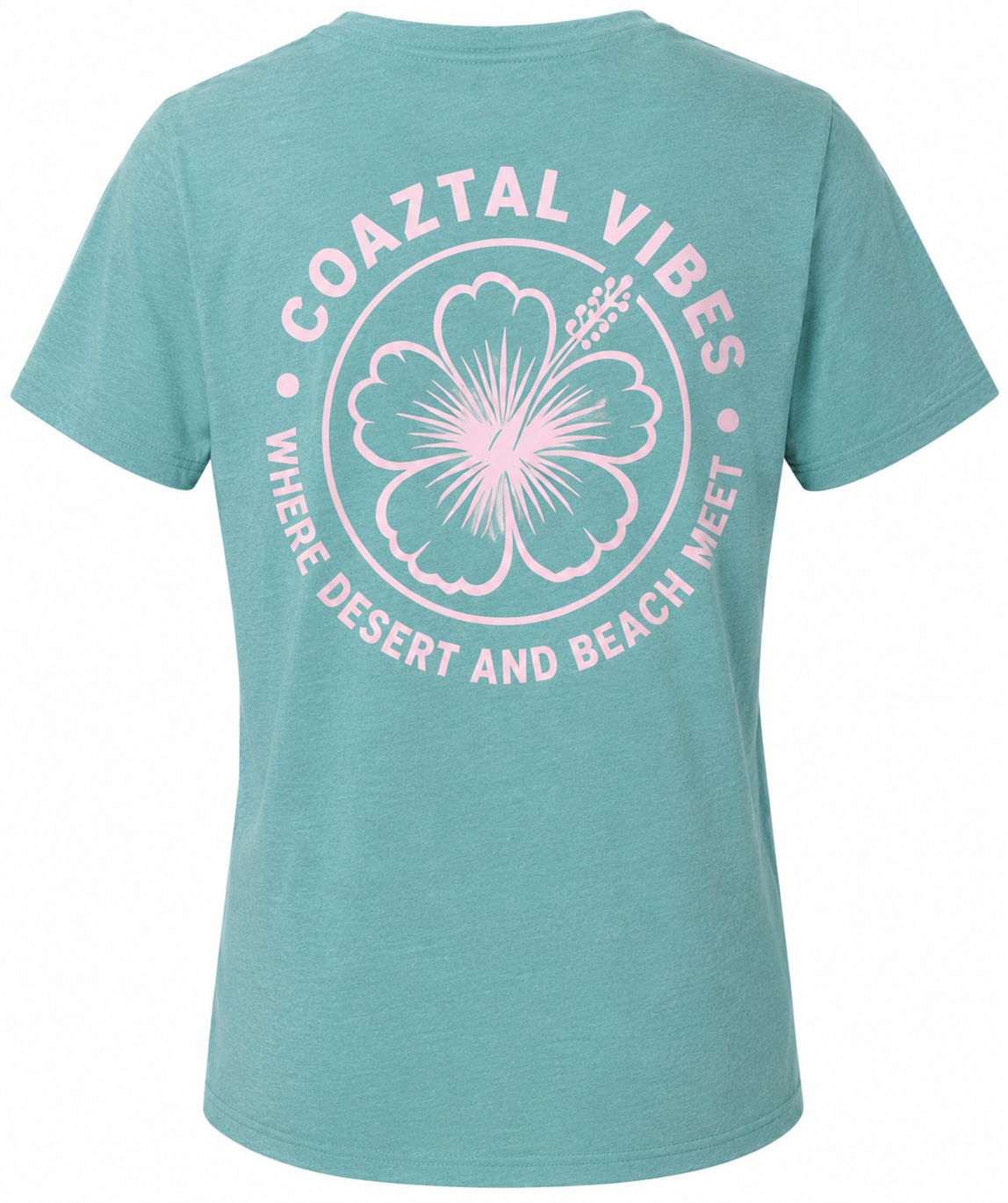 Hibiscus- Seafoam Teal