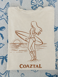 Coaztal Cowgirl Tee-Ivory
