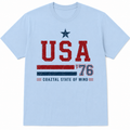 Americana '76 Tee-men-light blue