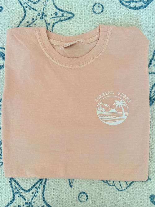 "OG" Coaztal Tee - Peach