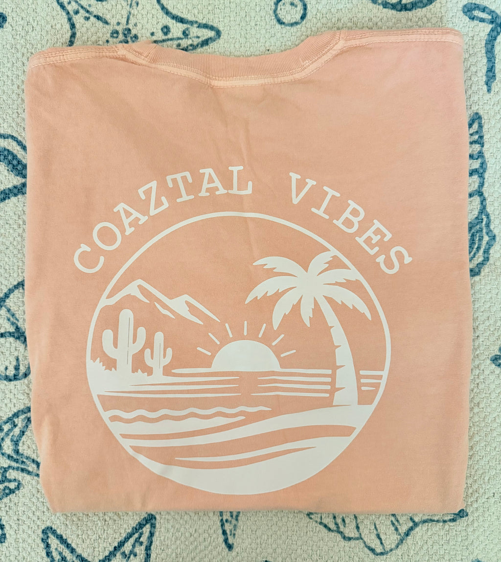 "OG" Coaztal Tee - Peach