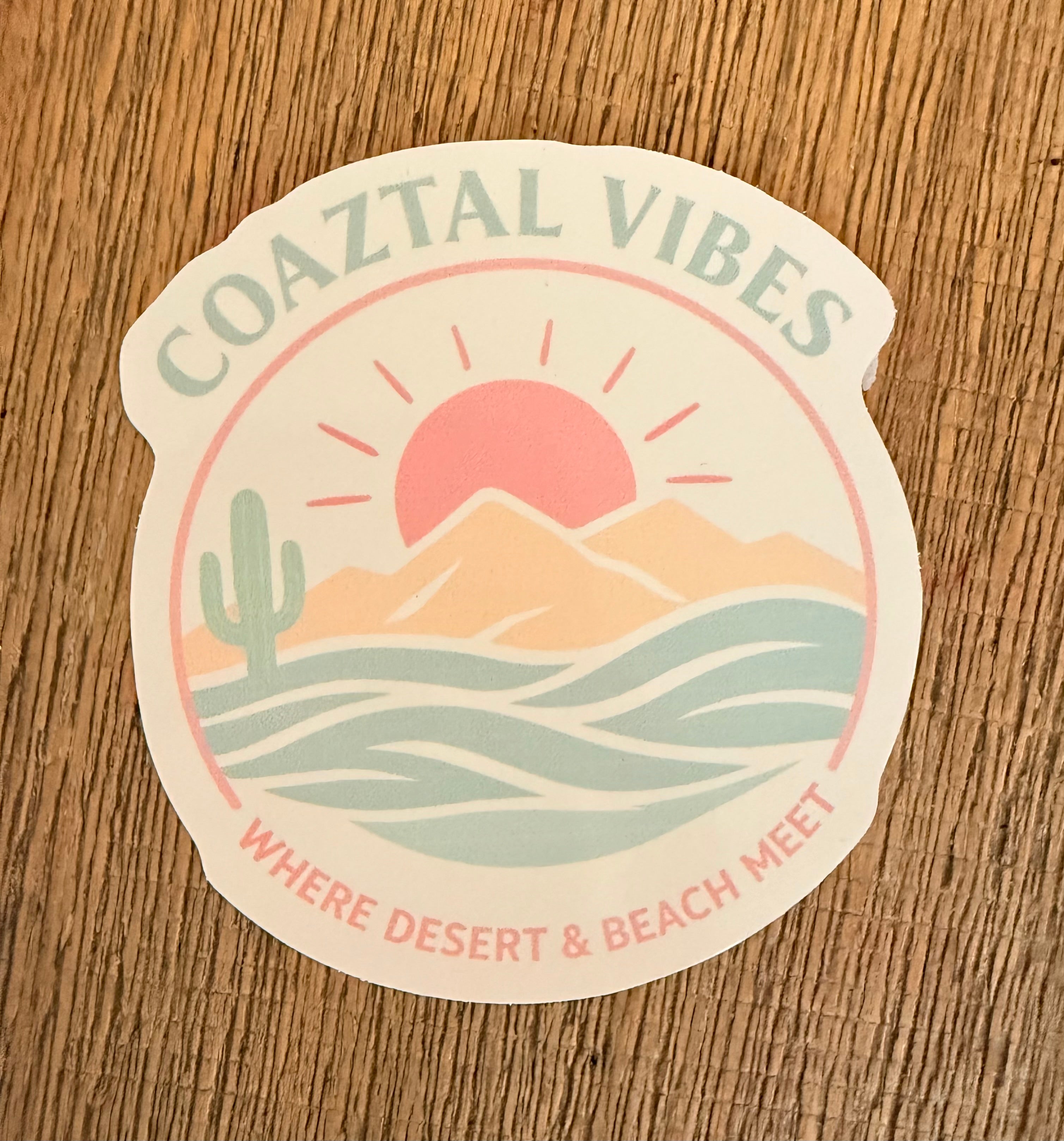 Coaztal Paradise Sticker