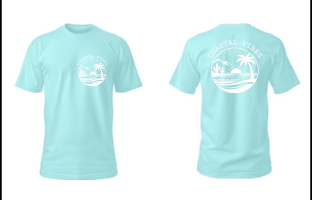 Youth "OG" Coaztal Tee- Teal