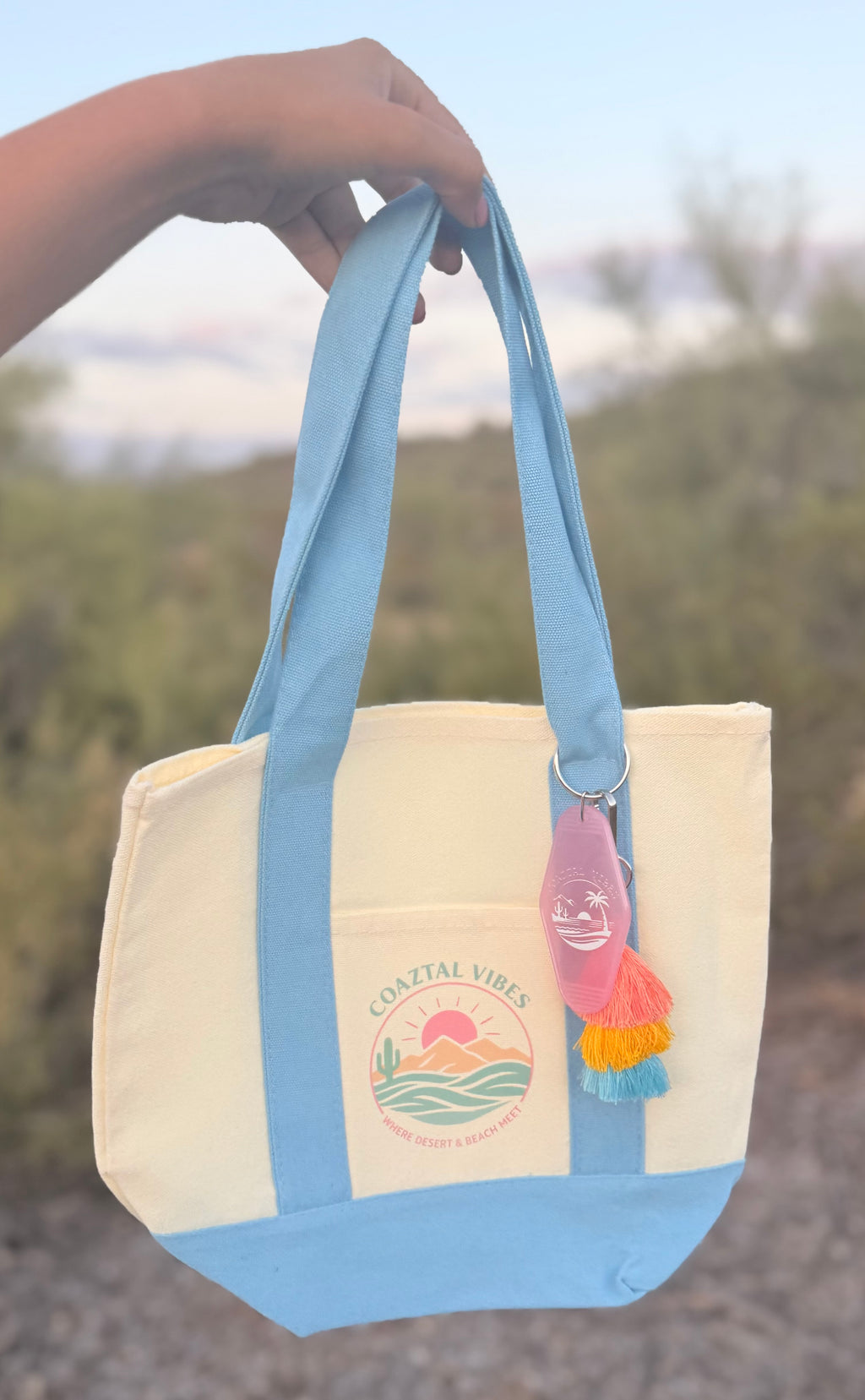 Sky Blue Tote