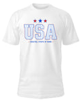 Coaztal Americana Tee-female-white